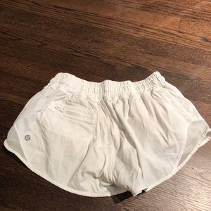 Lululemon Size 4 white shorts